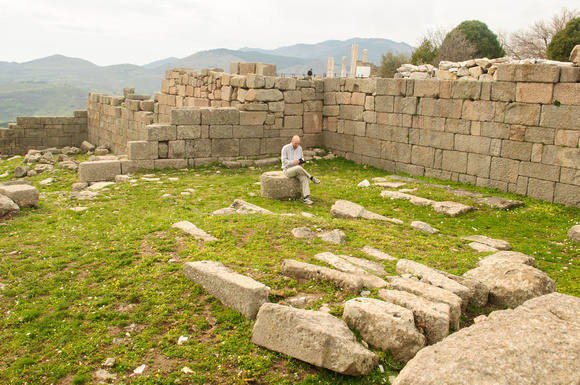 Day 2 Library in Pergamum. 2nd largest to Alexandria